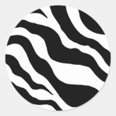 Zebrastrepen Stickers (Voorkant)