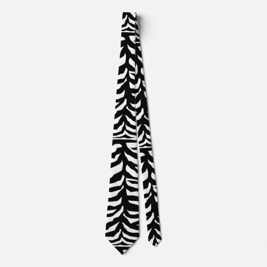 Zebrastrepen stropdas (Voorkant)