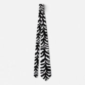 Zebrastrepen stropdas (Achterkant)