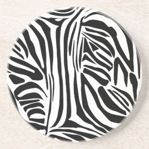 Zebrastrepen Zandsteen Onderzetter