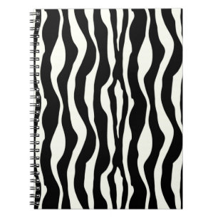 Zebrastrepen - Zwart en Wit Notitieboek