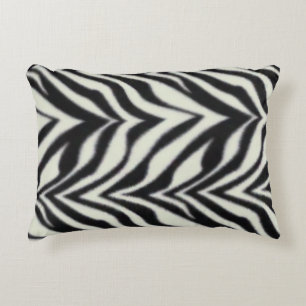 Zebrastrepen Zwart Wit Wilde Safari  Accent Kussen