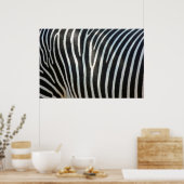 Zebrastripes 1 poster (Keuken)