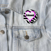 Zebrastropen Ronde Button 5,7 Cm (In situ)