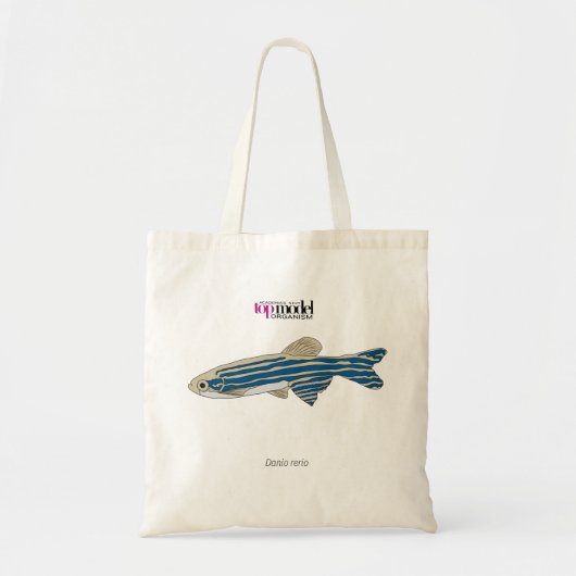 Zebravis canvas tas (Voorkant)