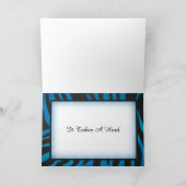 Zèbre animal sauvage Merci (Intérieur)