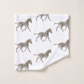 Zèbre Brown   (Gant de toilette)