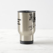 Zèbre gagnant la tasse de voyage de combat (Centre)