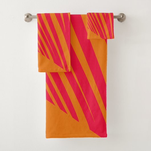 Zèbre orangé géométrique (En situation)