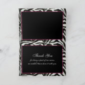 zèbre rayures rose et noir Chic Business Merci (Intérieur)