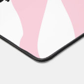 Zèbre Rose Grandes Avec Lustre Noir (Coin)