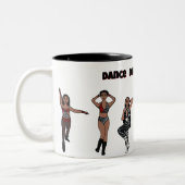 Zèbre rouge #1 Mug (Gauche)