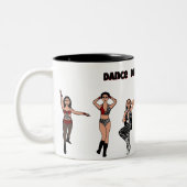 Zèbre rouge #2 Mug (Gauche)