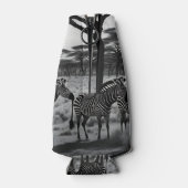 Zèbres En Afrique Peinture à l'huile, Glacière de (Dos)