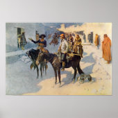 Zebulon Pike Entering Santa Fe Poster (Voorkant)