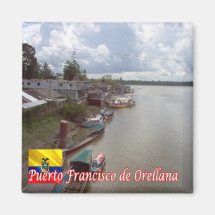 zEC011 FRANCISCO DE ORELLANA, Ecuador, Fridge Magneet