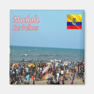 zEC016 MACHALA, Las Palmas, Ecuador, Fridge Magneet