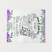 Zechariah 2:5 wandkleed (Voorkant (horizontaal))