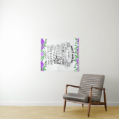 Zechariah 2:5 wandkleed (In Situ (horizontaal))