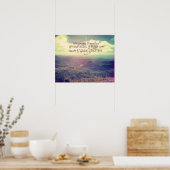 Zechariah 4:7 Poster (Cuisine)