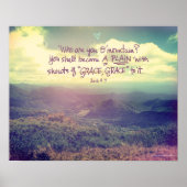 Zechariah 4:7 Poster (Voorkant)