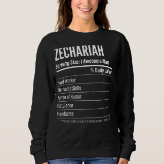 Zechariah Serving Size Nutrition Label Calories Trui