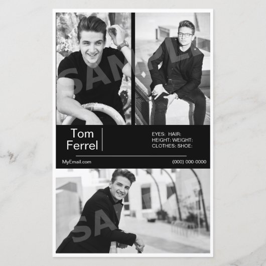 Zed de capture d'écran de l'acteur de modèle (Dos)