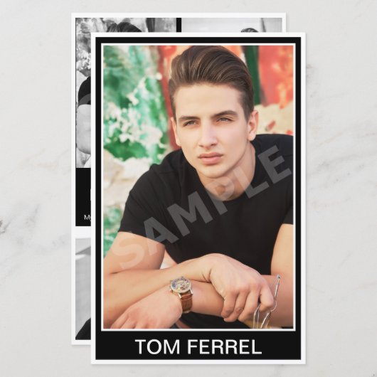 Zed de capture d'écran de l'acteur de modèle (Devant / Derrière)