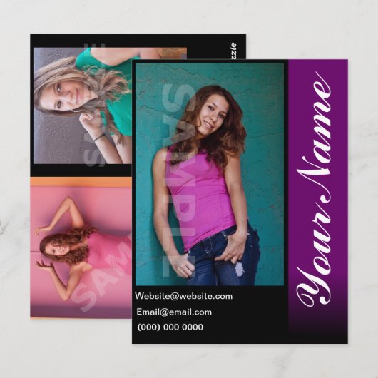 Zed de la carte à puces (Devant / Derrière)