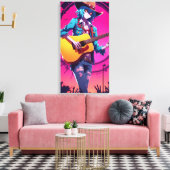 Zed Walker Canvas Afdruk (Insitu (Woonkamer))