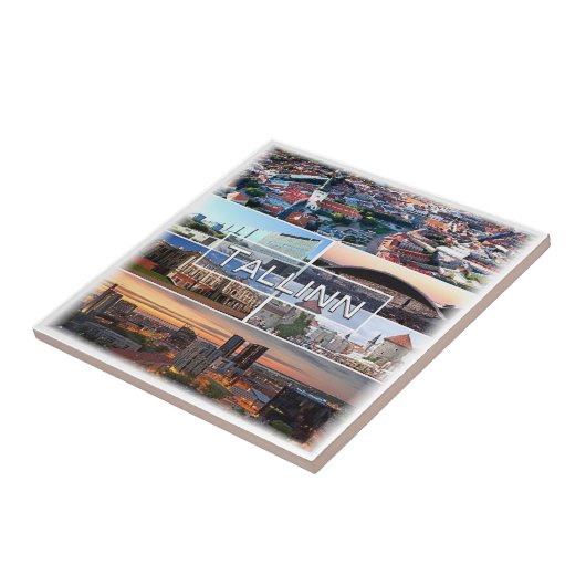 zEE004 TALLINN Estland, koelkast Tegeltje (Zijkant)