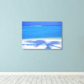 Zee 17 canvas afdruk (Insitu (Houten vloer))