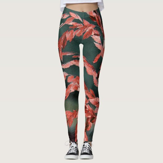Zee Abstract haver Leggings (Voorkant)