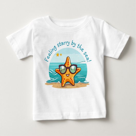 Zee Adventure | Kute Starfish met zonnebril (Voorkant)