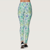 Zee Anchors en hellingspatroon Leggings (Achterkant)