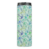 Zee Anchors en hellingspatroon Thermosbeker (Achterkant)