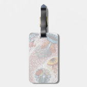 Zee Anemone Bagagelabel (Achterkant verticaal)