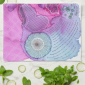 Zee Anemone Kitchen Towel Theedoek (Gevouwen)