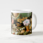 Zee Anemonen,  Marine Life Ocean Animals Extra Grote Beker (Voorkant rechts)