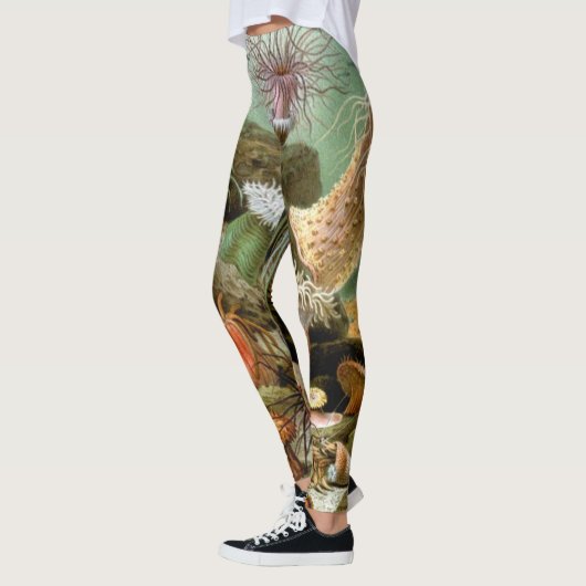 Zee Anemonen,  Marine Life Ocean Animals Leggings (Links)