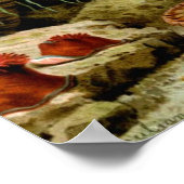 Zee Anemones, Marine Life Ocean Animals Poster (Hoek)