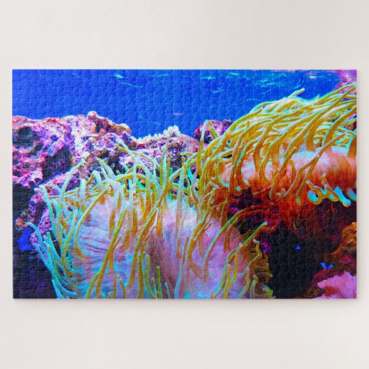 Zee Anemonies Jigzaag Puzzle Legpuzzel (Horizontaal)
