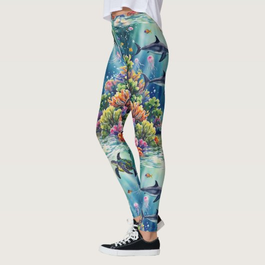 Zee Animals Seamless Pattern Leggings (Links)
