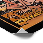 Zee apen poster (Hoek)