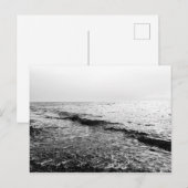 Zee avond briefkaart (Voorkant / Achterkant)