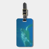 Zee Bagagelabel met draaimoes (Voorkant verticaal)