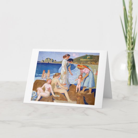 Zee Bathing, Maurice Denis Kaart (Voorkant)