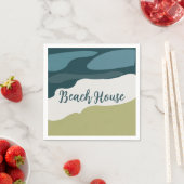 Zee Beach Verjaardag Servet (Insitu)