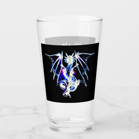 Zee Beast Fantasy Dragon Glas (Voorkant)