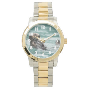 Zee bekijken otter horloge